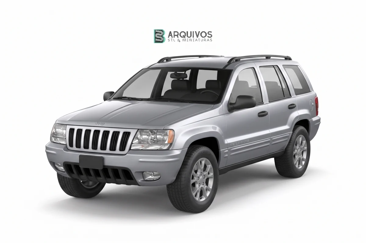 Modelo 3D STL - Jeep Grand Cherokee 1999
